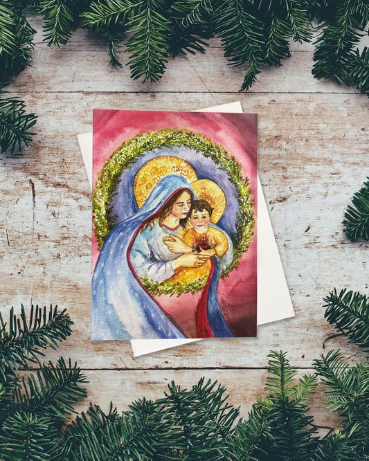 Merciful Heart of the Christ Child Christmas Cards