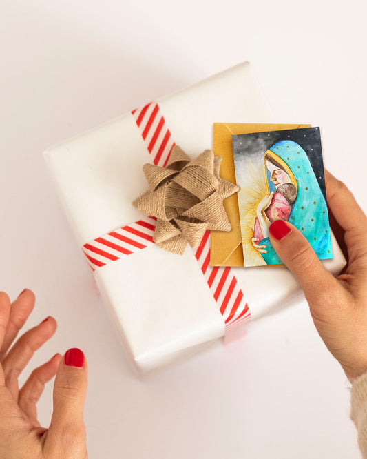 Bundle of Light Christmas Gift Card Tags