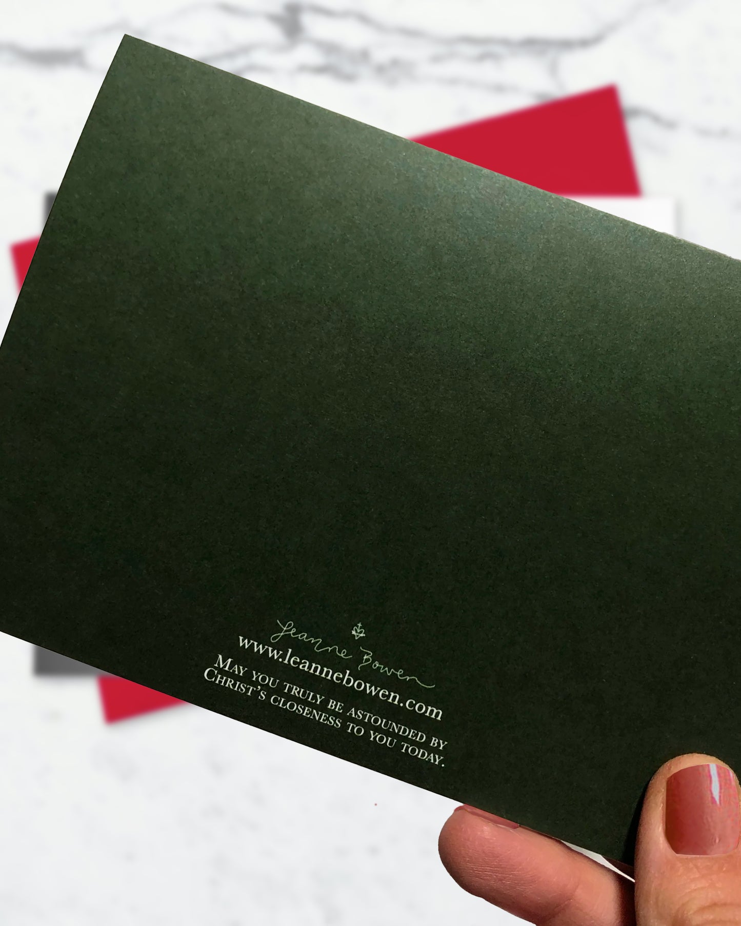 Holy Family Christmas Cards (Red Envelopes)