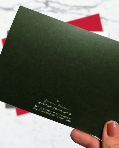 Holy Family Christmas Cards (Red Envelopes)