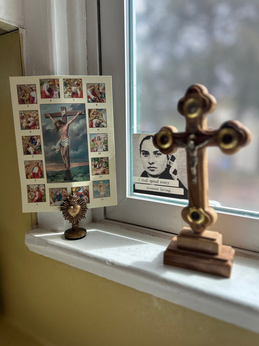 Sacred Heart Prayer Card Holders