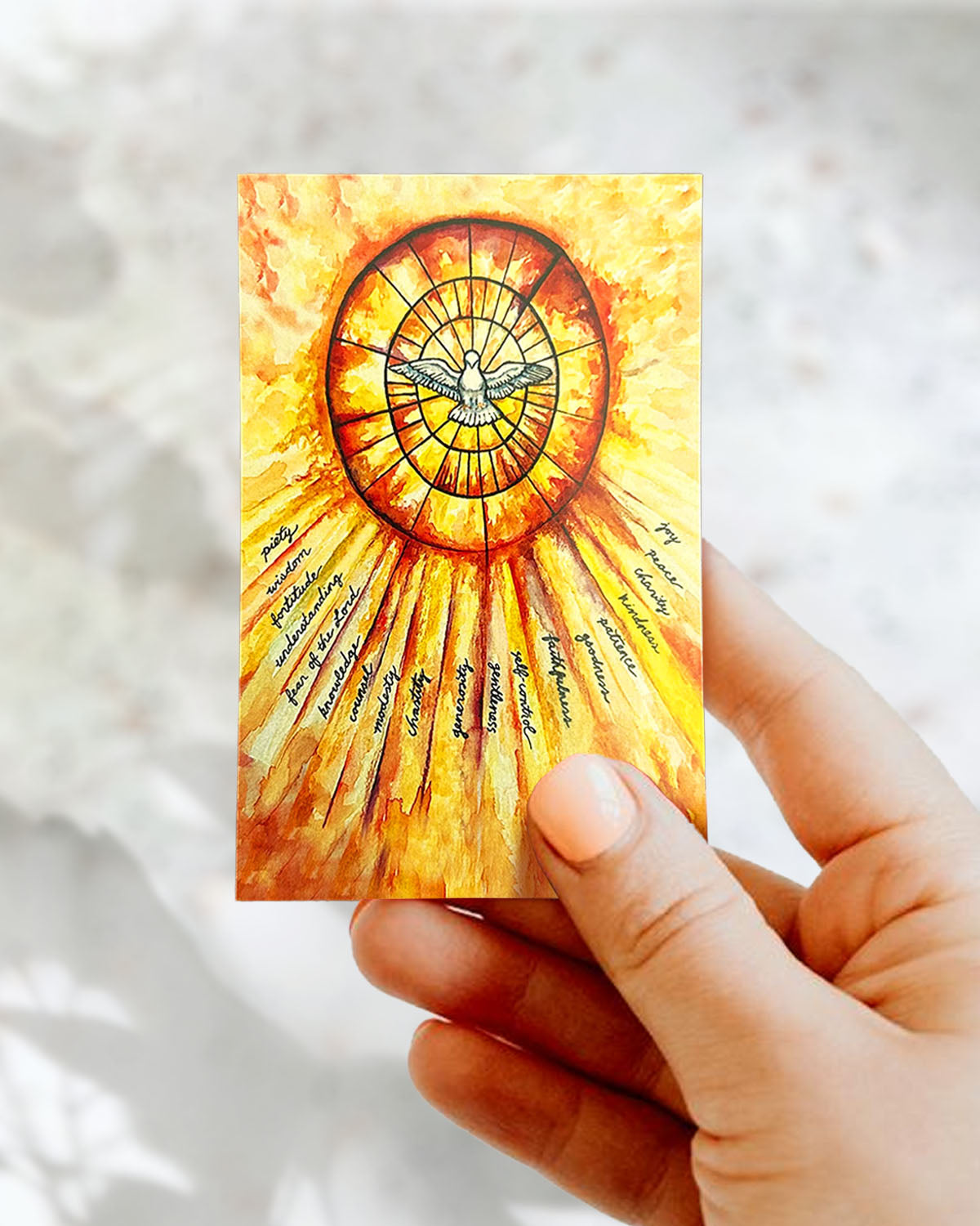 Holy Spirit Prayer Cards