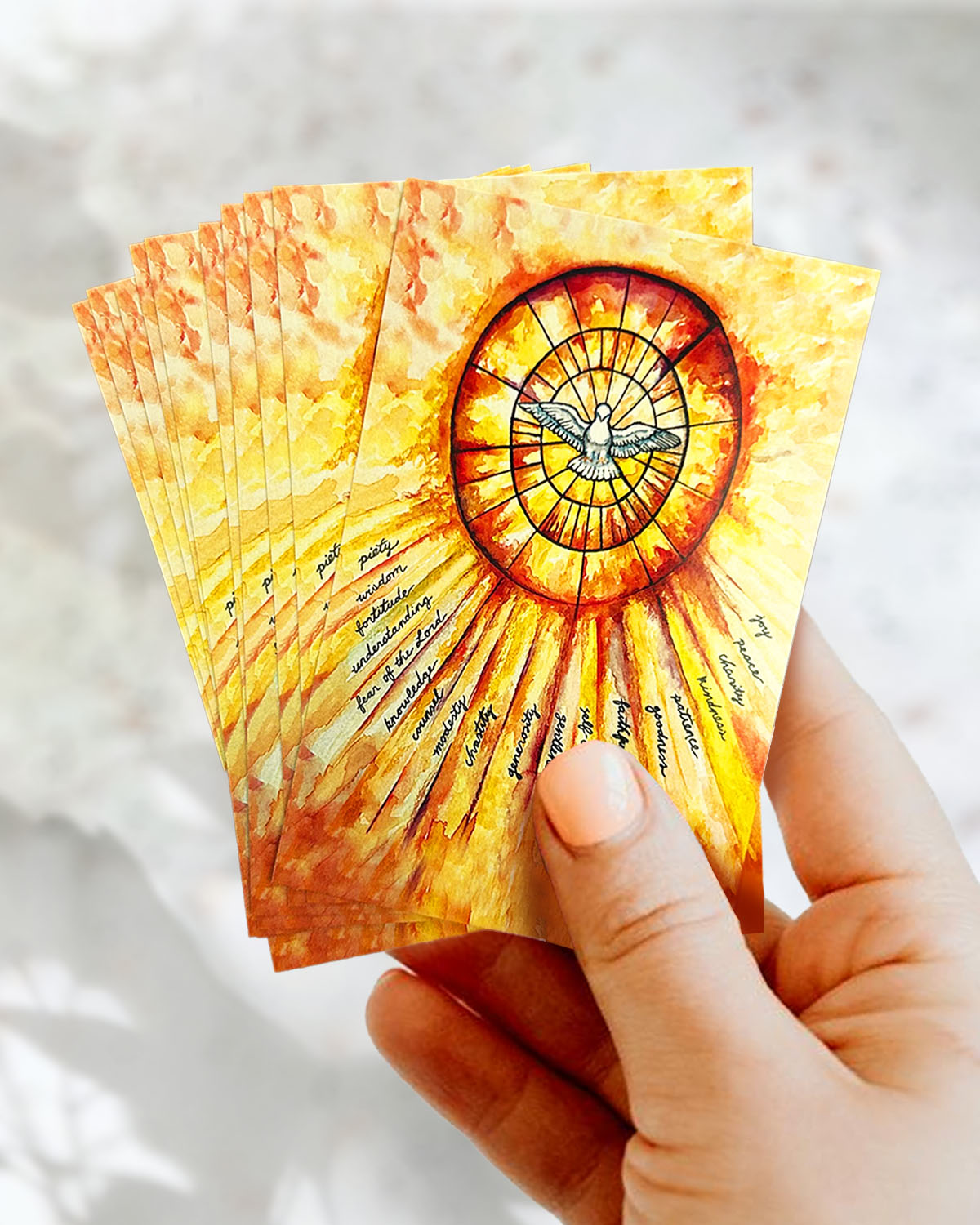 Holy Spirit Prayer Cards