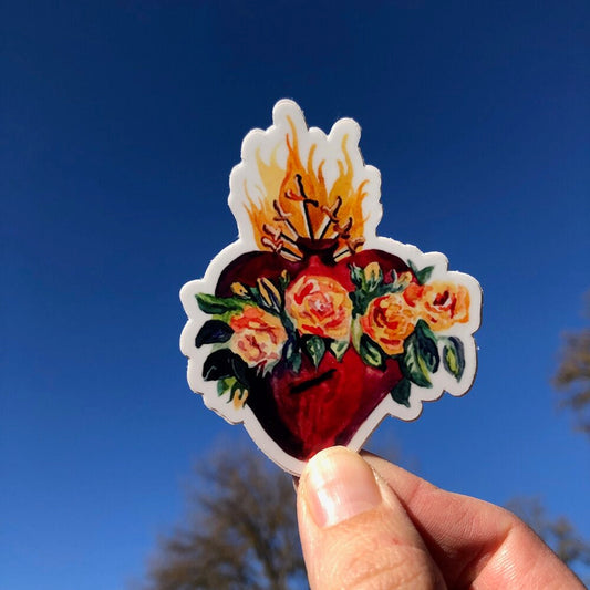 Immaculate Heart of Mary Vinyl Stickers