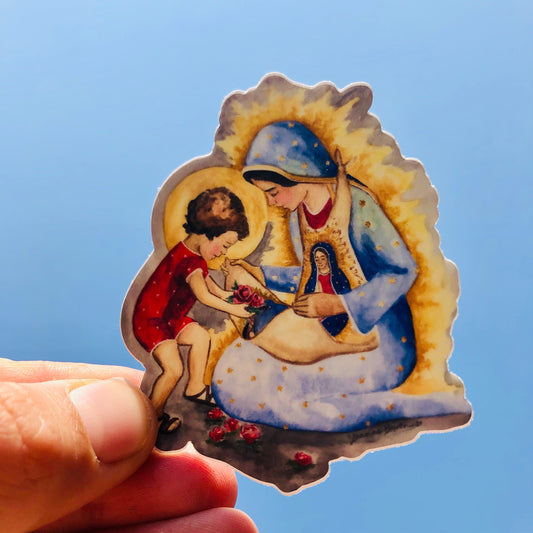 Painting with Mom Stickers