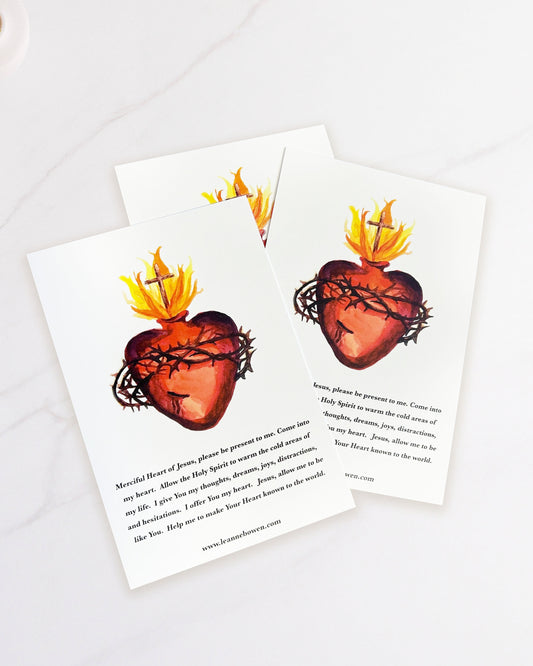 Sacred Heart Postcards (10 Pack)