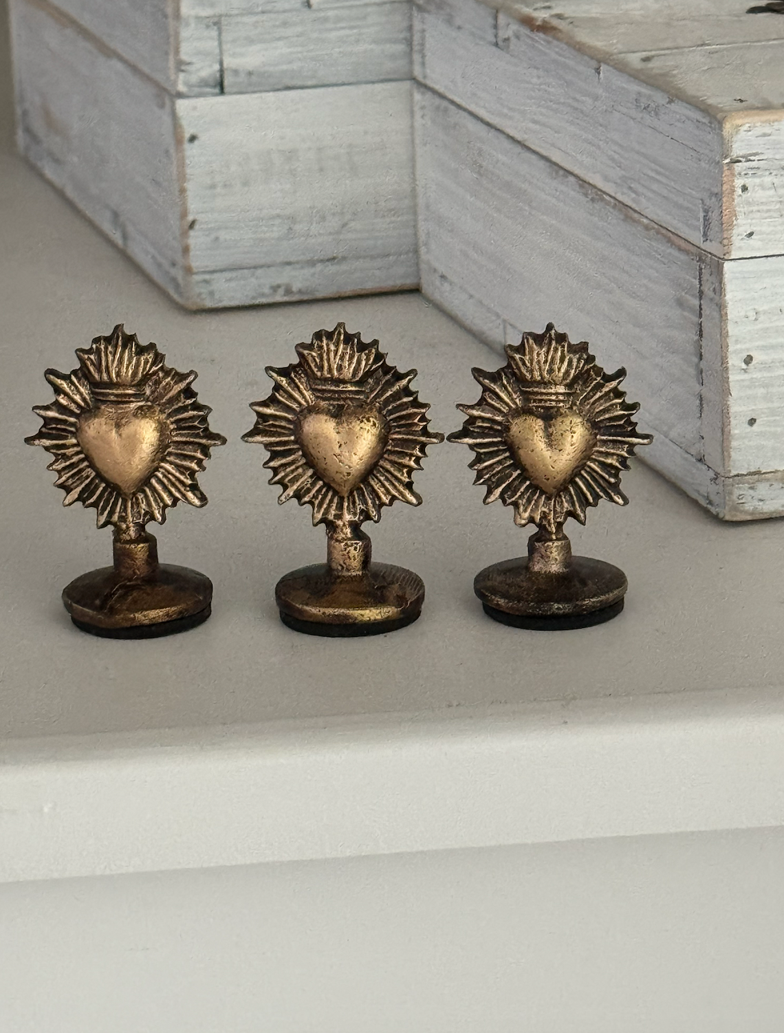 Sacred Heart Prayer Card Holders