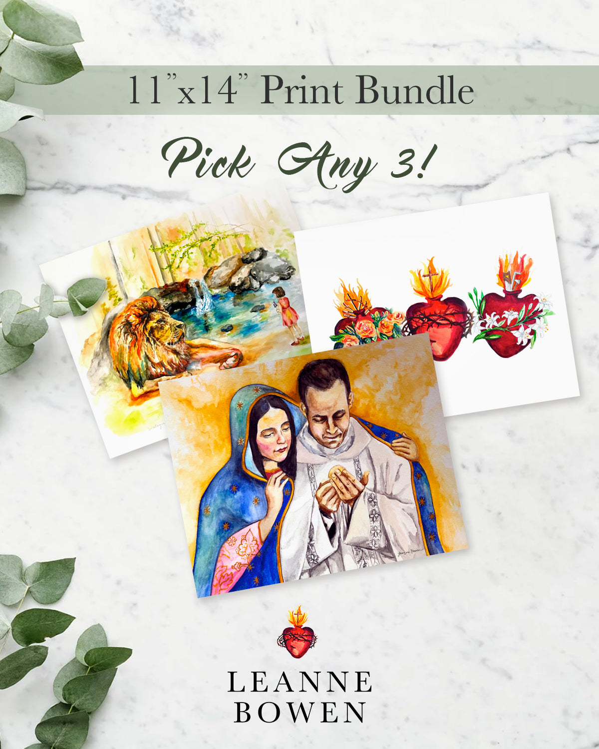 11 x 14 Print Bundle - Pick 3