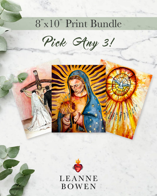 8 x 10 Print Bundle - Pick 3