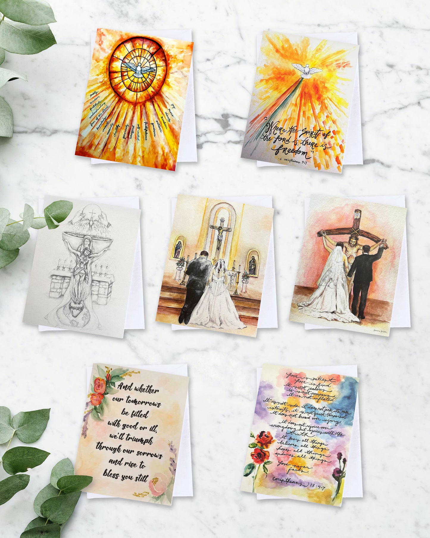 Oh Bless You! Card Set