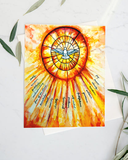 Fruits And Gifts Of The Holy Spirit Greeting Cards