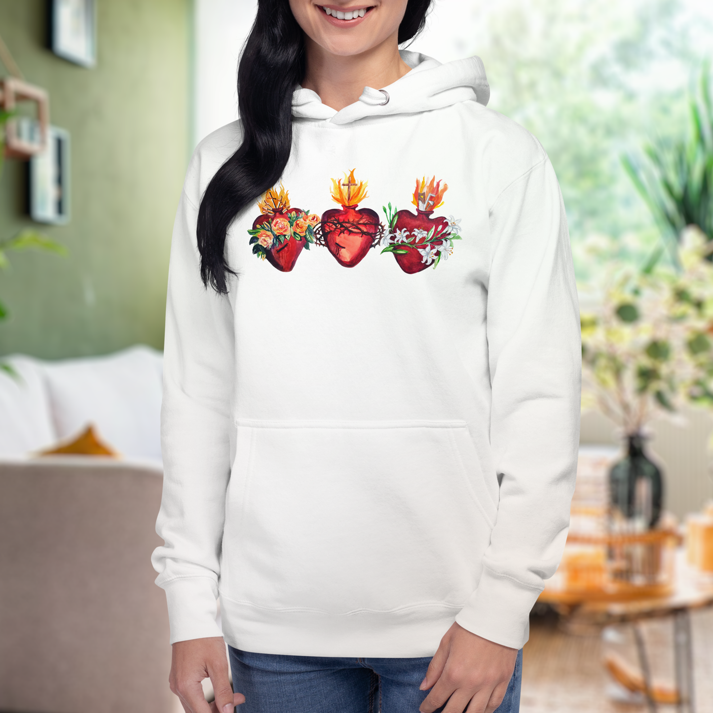 Hearts of the Holy Family Hoodie