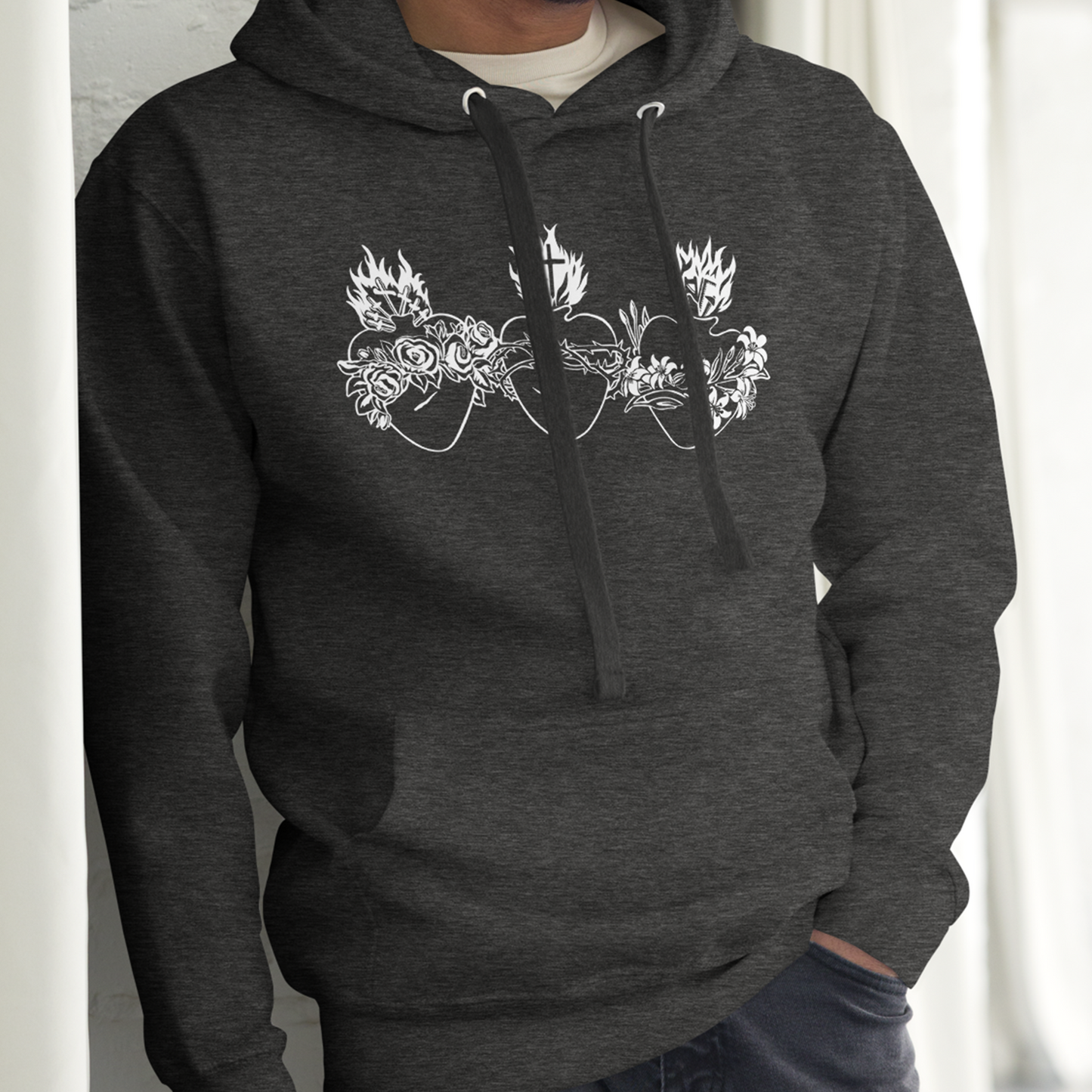 Hearts of the Holy Family Hoodie